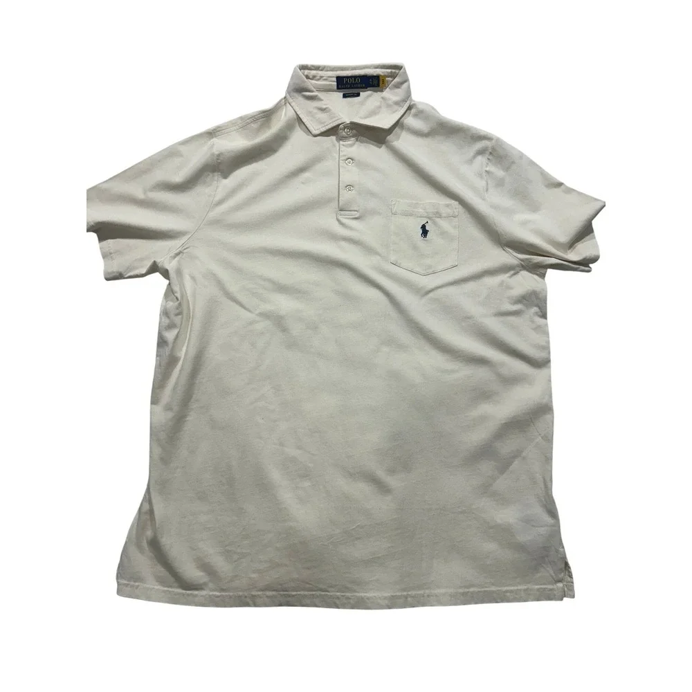 Polo Ralph Lauren Classic Fit Polo Shirt Pocket Short Sleeve XL (589)‎